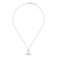 MAYFAIR BAS RELIEF PENDANT RHODIUM CRYSTAL