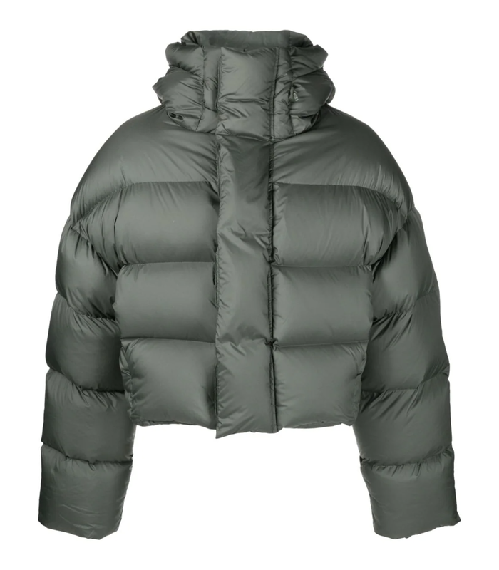 MML HOODED PUFFER MOSS