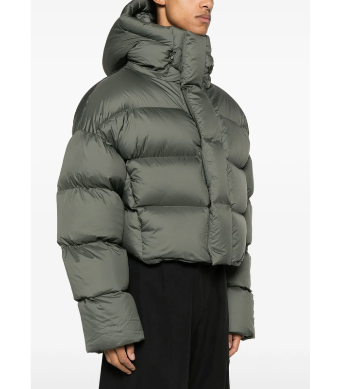 MML HOODED PUFFER MOSS