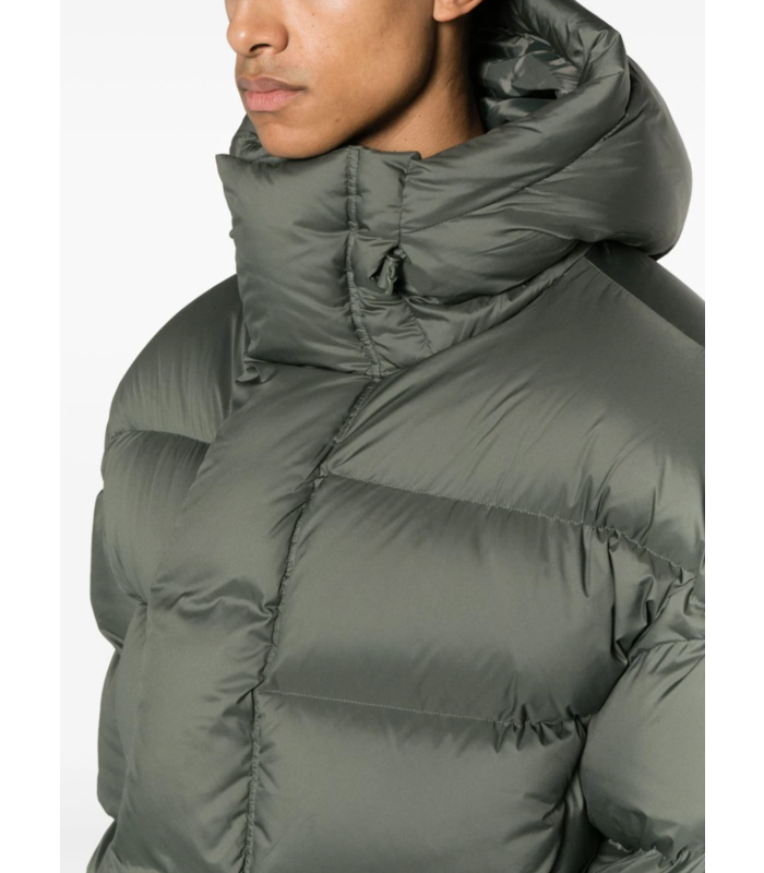 MML HOODED PUFFER MOSS