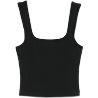 SQUARE NECK TANK SOOT