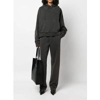 HEAVY HOOD WASHED BLACK