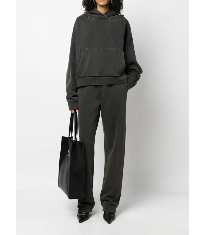 HEAVY HOOD WASHED BLACK