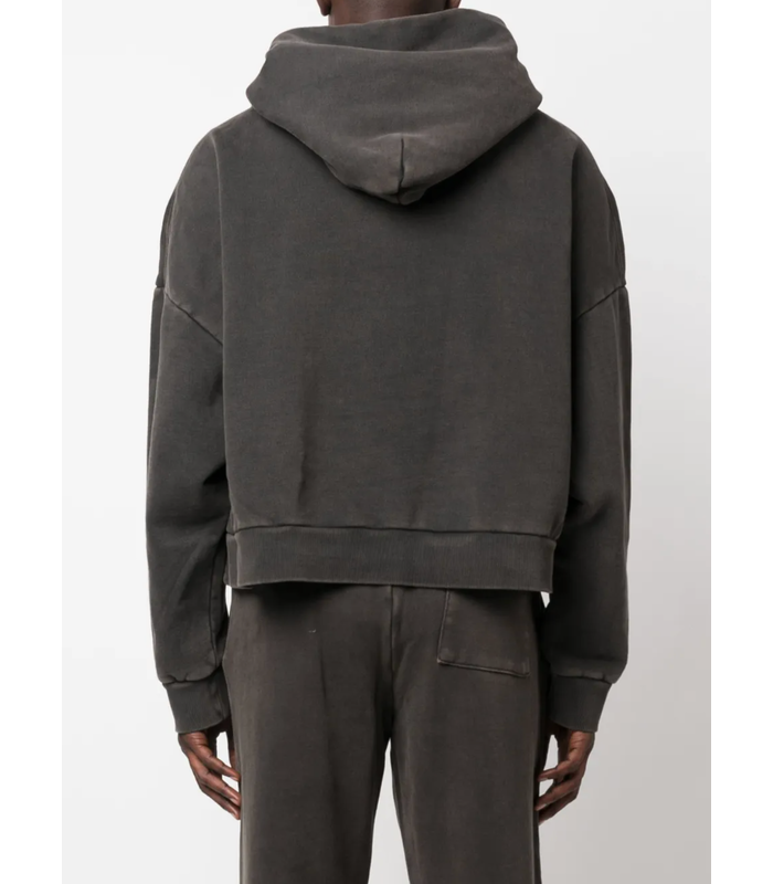 HEAVY HOOD WASHED BLACK