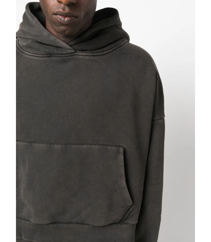 HEAVY HOOD WASHED BLACK