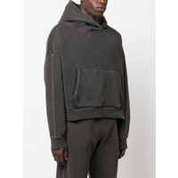 HEAVY HOOD WASHED BLACK