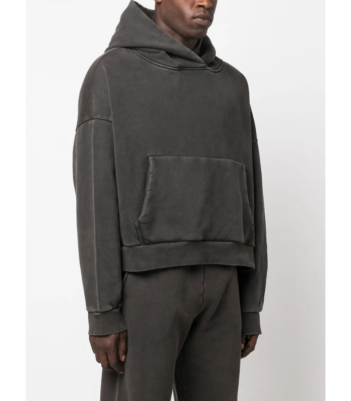 HEAVY HOOD WASHED BLACK