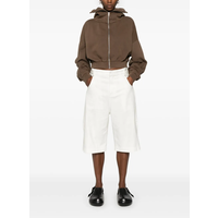 CROPPED FULL ZIP BRUNETTE