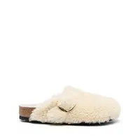 BOSTON BIG BUCKLE FUR EGGSHELL