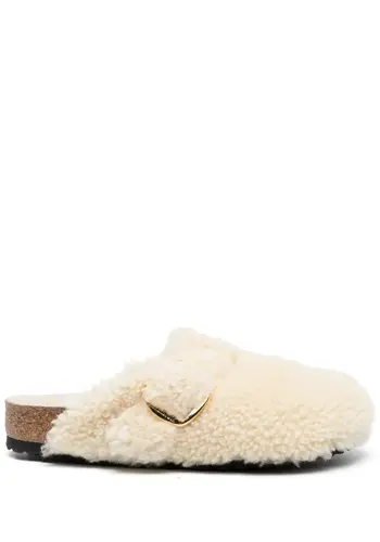 BIRKENSTOCK boston big buckle fur eggshell BIRKENSTOCK boston big buckle fur eggshell