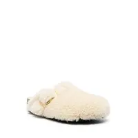 BOSTON BIG BUCKLE FUR EGGSHELL