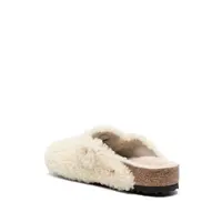 BOSTON BIG BUCKLE FUR EGGSHELL