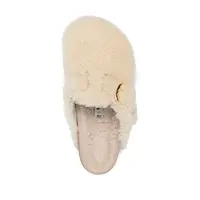 BOSTON BIG BUCKLE FUR EGGSHELL