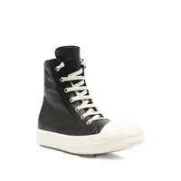 SCARPE IN PELLE SNEAKERS BLACK/MILK/MILK