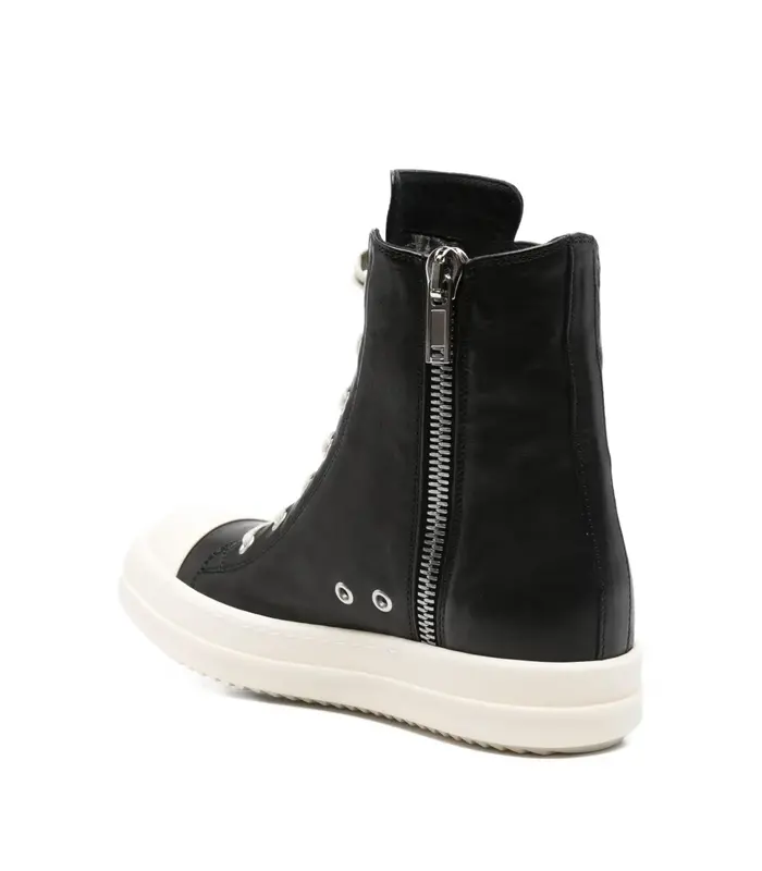 SCARPE IN PELLE SNEAKERS BLACK/MILK/MILK