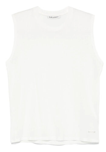 OUR LEGACY breathe tank white OUR LEGACY breathe tank white