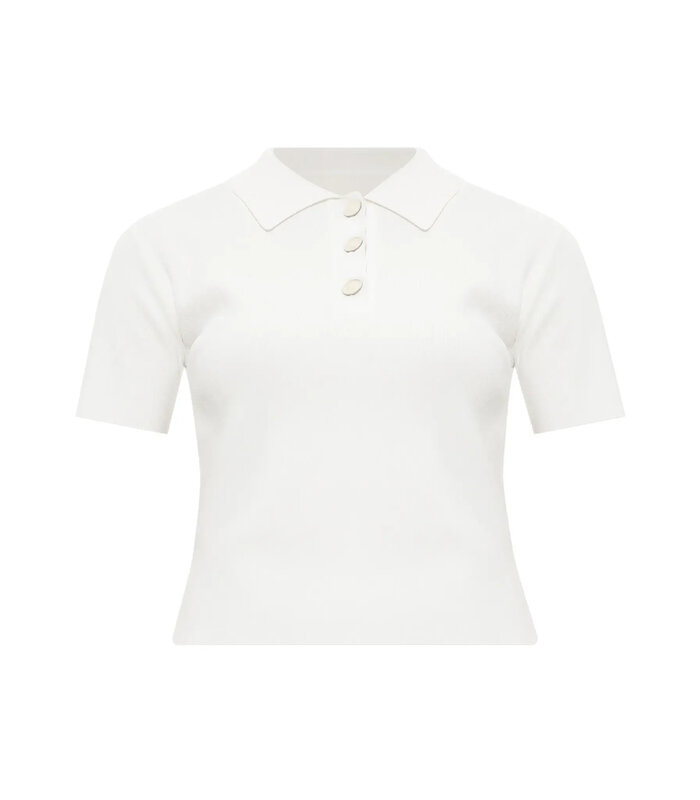 POLO NECK WHITE