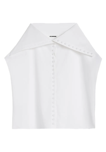 JIL SANDER top white