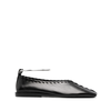 JIL SANDER BALLERINA BLACK silver