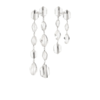 JIL SANDER GW13 EARRINGS 2 silver