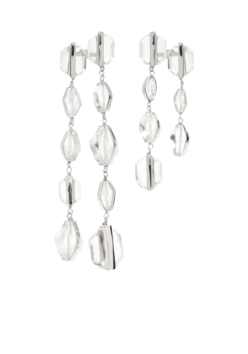 JIL SANDER gw13 earrings silver