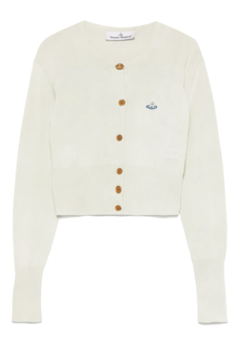 VIVIENNE WESTWOOD bea cropped cardi pistachio