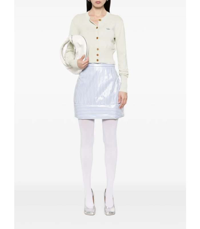 BEA CROPPED CARDI PISTACHIO