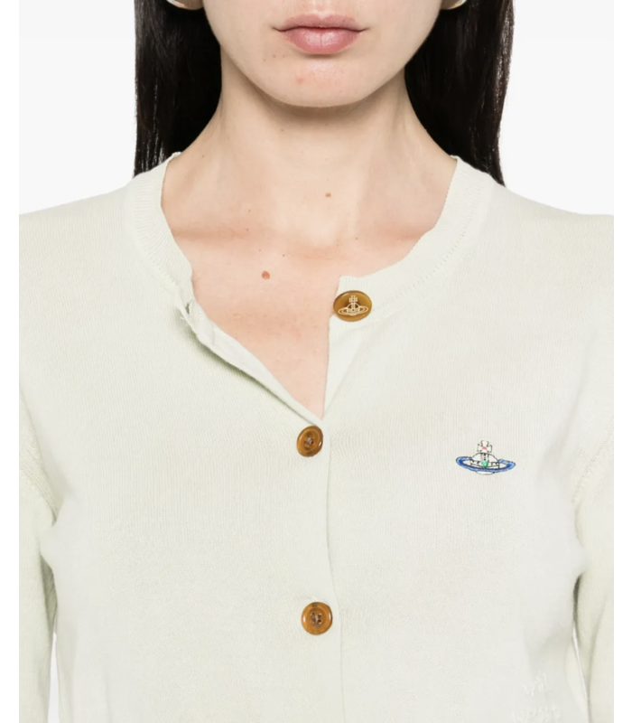 BEA CROPPED CARDI PISTACHIO