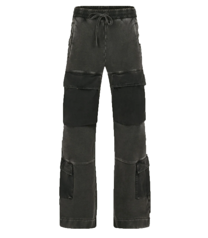 UTILITY SWEATS WASHED BLACK