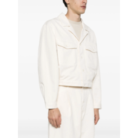 LEMAIRE TRUCKER JACKET SNOWY OFF WHITE