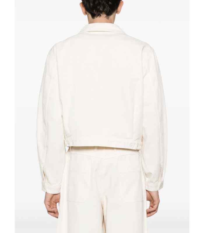 LEMAIRE TRUCKER JACKET SNOWY OFF WHITE
