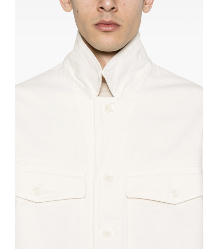 LEMAIRE TRUCKER JACKET SNOWY OFF WHITE