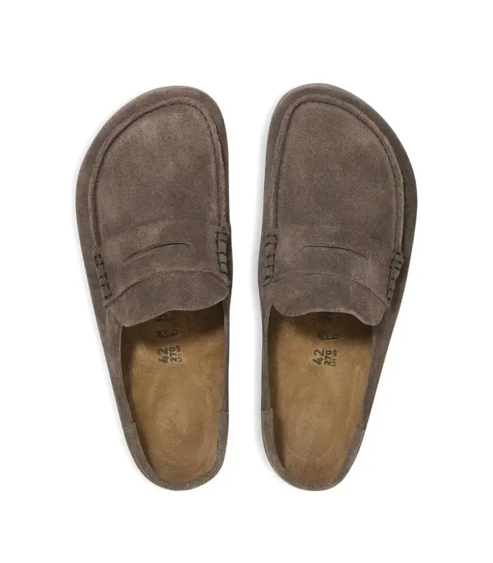 NAPLES WRAPPED SUEDE LEATHER CONCRETE GRAY