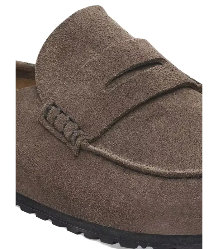 NAPLES WRAPPED SUEDE LEATHER CONCRETE GRAY