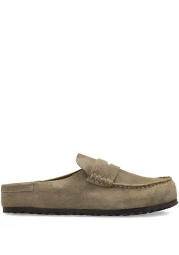 BIRKENSTOCK naples wrapped suede leather taupe BIRKENSTOCK naples wrapped suede leather taupe