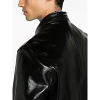 MINI JACKET BLACK LEATHER