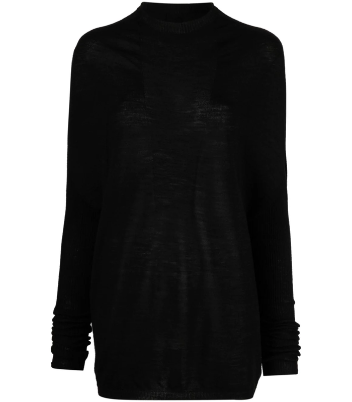 CRATER KNIT SWEATER BLACK