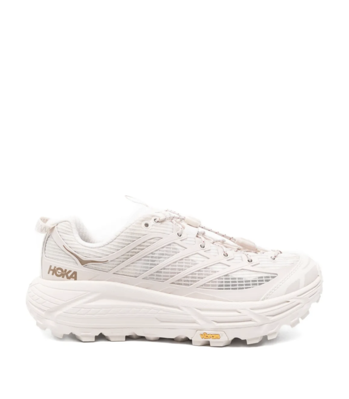 U MAFATE THREE2 GRID ROSE CREAM/STUCCO