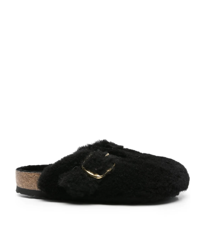 BOSTON BIG BUCKLE FUR BLACK GOLD