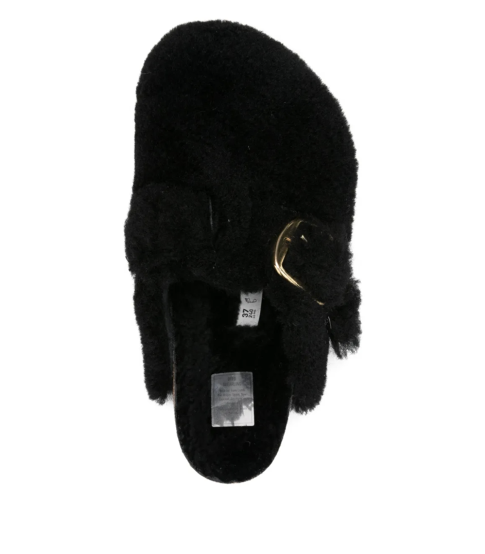 BOSTON BIG BUCKLE FUR BLACK GOLD