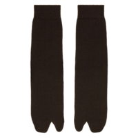 BOOTLEG SOCKS Dark brown