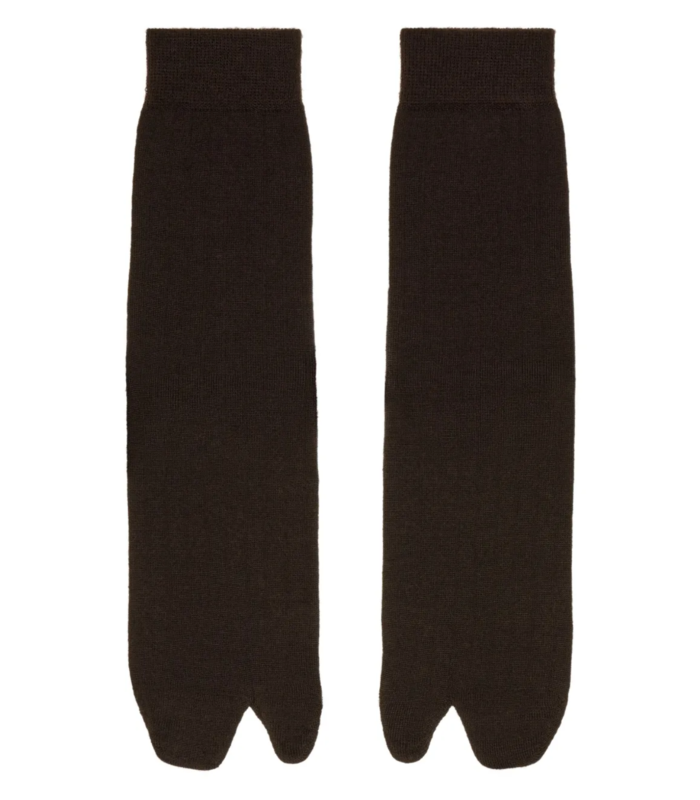BOOTLEG SOCKS Dark brown
