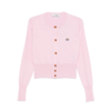 VIVIENNE WESTWOOD BEA CROPPED CARDI PINK