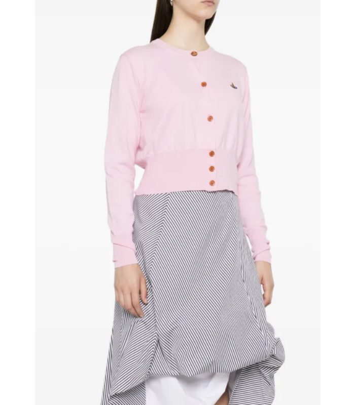 BEA CROPPED CARDI PINK