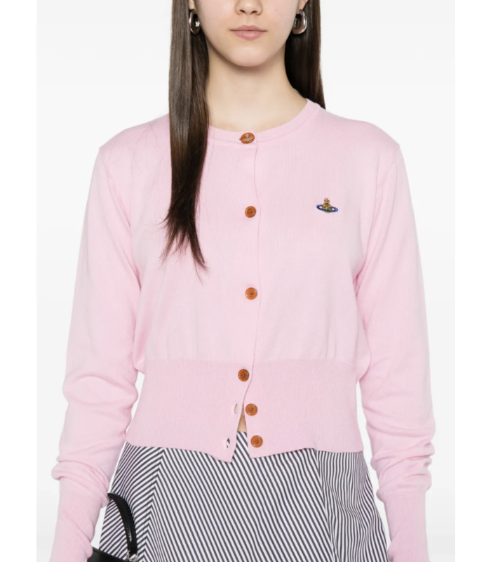 BEA CROPPED CARDI PINK