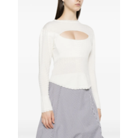 MARIA CORSET TOP DUSTY WHITE