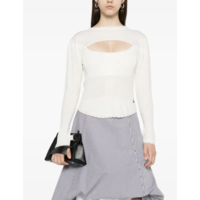 MARIA CORSET TOP DUSTY WHITE