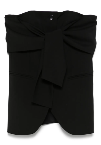 MAXMARA veruska waistcoat black MAXMARA veruska waistcoat black