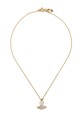 VIVIENNE WESTWOOD mila pendant gold white VIVIENNE WESTWOOD mila pendant gold white