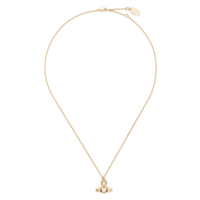 LEE ORB PENDANT GOLD WHITE